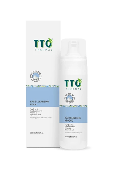 Yüz Temizleme Köpüğü 200 ml (Çay Ağacı Yağı / tea tree oıl)