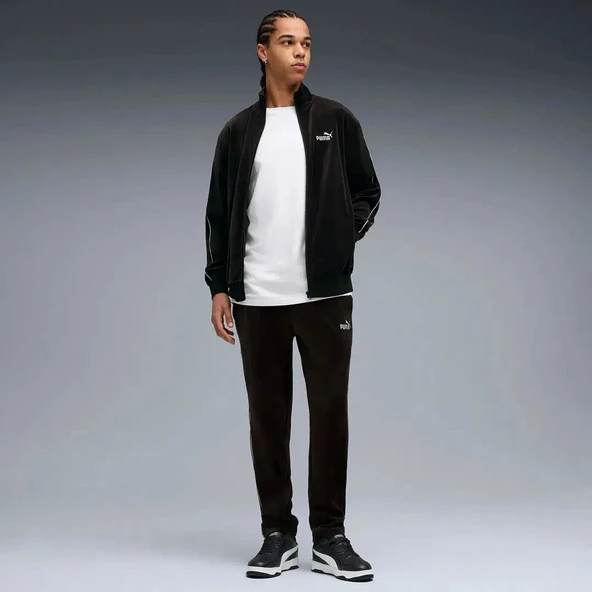 Puma 689117 01 Ess Elevated Velour Erkek Kadife Eşofman Altı ürün görseli