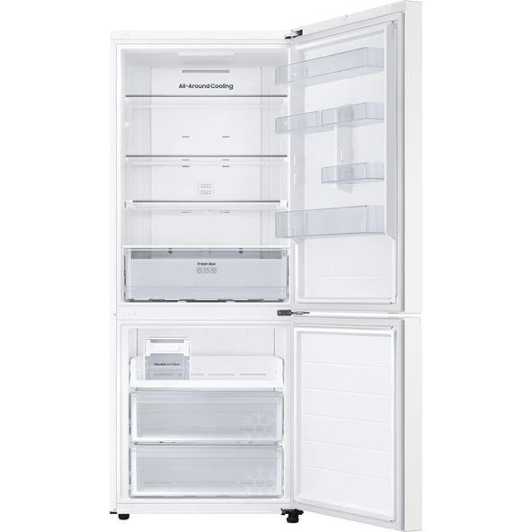 Samsung RB50DG601EWWTR 508 Lt Alttan Donduruculu No-Frost Buzdolabı, Wi-Fi - Resim 3