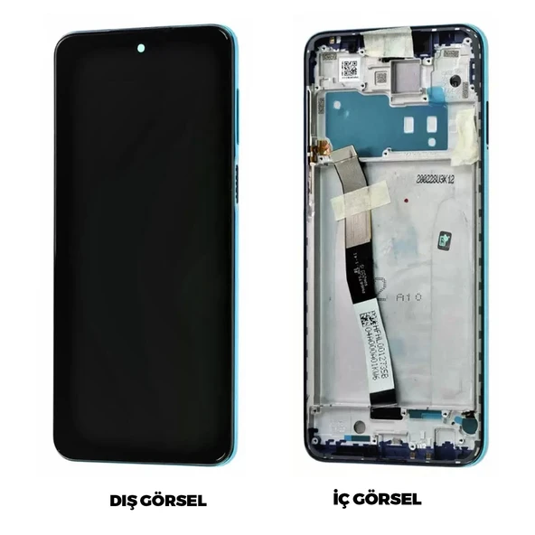 Teknonet Xiaomi Redmi Note 9 Pro Uyumlu Org Lcd+Dokunmatik+Çıtalı NT-83291 - 2