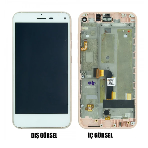 Teknonet Vestel Venüs V3 5070 Uyumlu Revize Lcd+Dokunmatik+Çıtalı VR-10301 - Resim 3