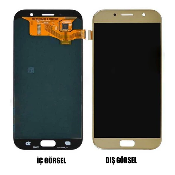 Teknonet Samsung Galaxy A720 A7 2017 Uyumlu Oled Lcd+Dokunmatik VR-10358 - Resim 2