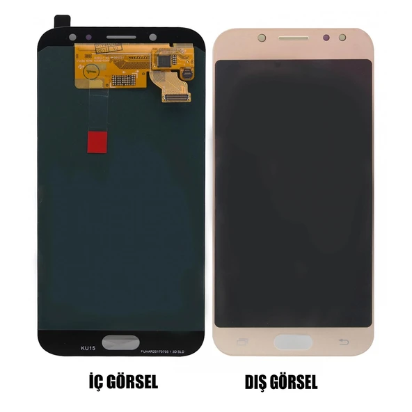 Teknonet Samsung Galaxy J730 J7 Pro Uyumlu Oled Lcd+Dokunmatik VR-9726 - Resim 3
