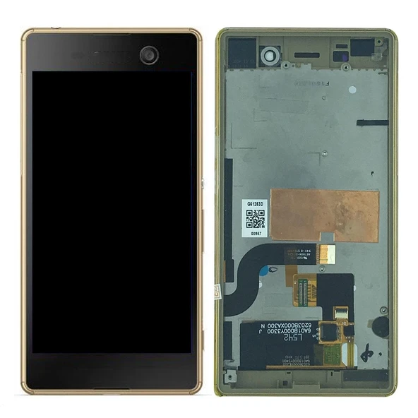 Teknonet Sony Xperia M5 Uyumlu Org Lcd+Dokunmatik+Çıtalı VR-2993 ürün görseli 1