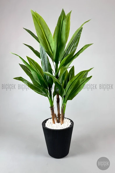 BİÇİÇEK LUNA Saksı 37 CM ve İç Kova Dahil - Resim 5