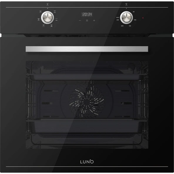 Luno Ankastre Cam Fırın 60 cm Siyah F6502B01 ürün görseli 1
