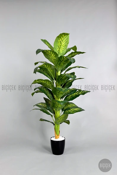 BİÇİÇEK Yapay Difenbahya Ağacı 170-200cm - Resim 5