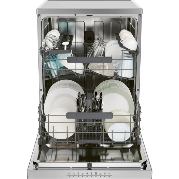 Haier Xf 4C7S0X-17 10 Programlı Wi-Fi  Bağlantılı Bulaşık Makinesi - Resim 2