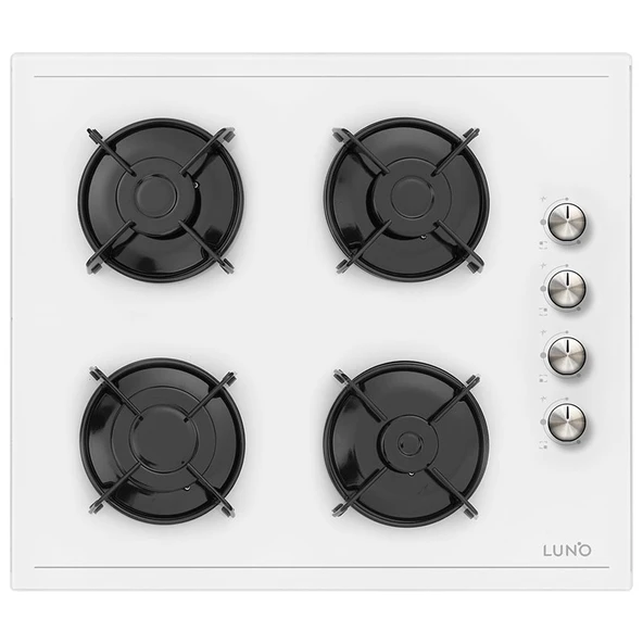 Luno Ekonomik Beyaz Ankastre Cam Set (L335W01 + L D34 W02662 + F6501W02) - Resim 3