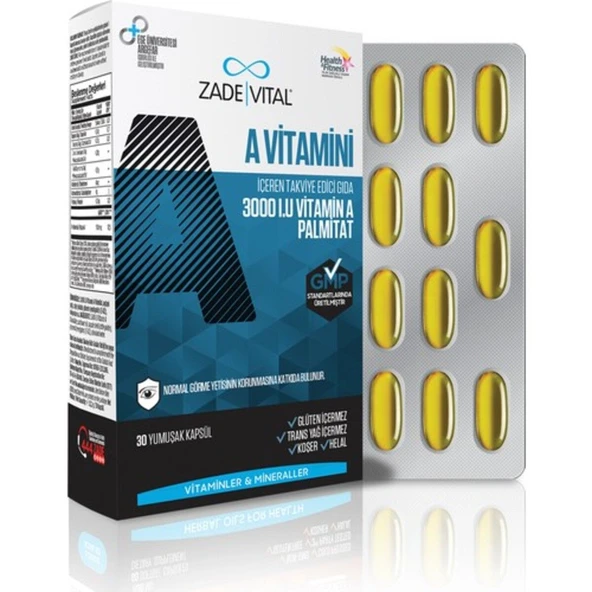 A Vitamini Blister 30 Kapsül