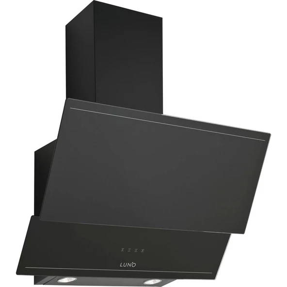 Luno 3420.9.B01 Ankastre Cam Davlumbaz 90 cm Siyah ürün görseli