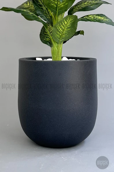 BİÇİÇEK Yapay Difenbahya Ağacı 190 cm lux dış mekan saksıda - Resim 2