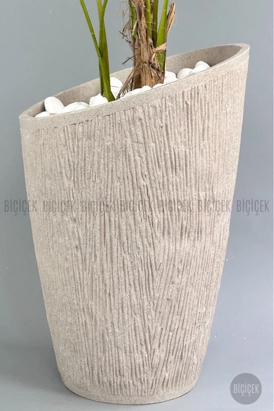 BİÇİÇEK Yapay Monstera Ağacı 200 cm lux dış mekan saksıda - Resim 3