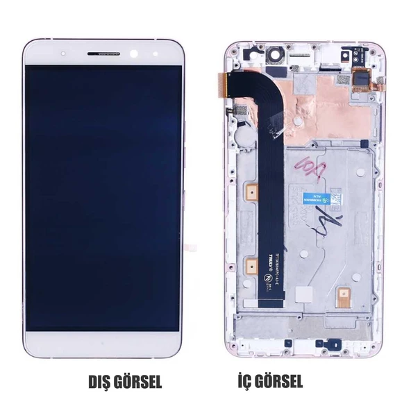 Teknonet General Mobile GM5 Plus Uyumlu Org Lcd+Dokunmatik+Çıtalı VR-9634 - Resim 4