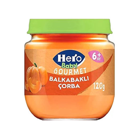 Hero Baby Gourmet Balbakaklı Kavanoz Mama 120 Gr 6+ Ay