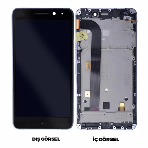 Teknonet General Mobile GM5 Plus Uyumlu Org Lcd+Dokunmatik+Çıtalı VR-9634 ürün görseli 1