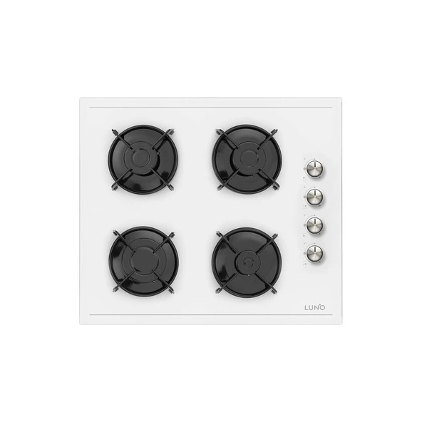 Luno Set Üstü LSC5402W01 Cam Ocak Doğalgazlı + Lpg  Çalışkan Avm ürün görseli 1