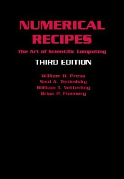 Numerical Recipes: The Art of Scientific Computing 3rd Edition ürün görseli 1