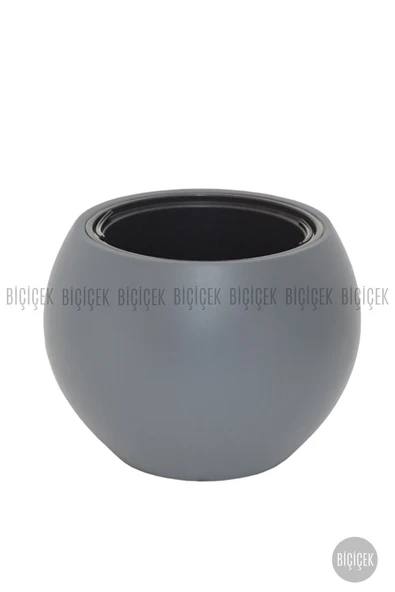 BİÇİÇEK Plastik Küre Saksı 37 CM Çap - Resim 3