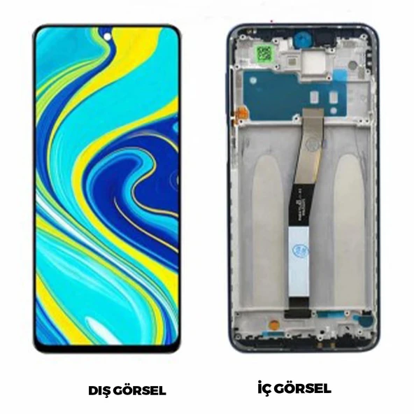 Teknonet Xiaomi Redmi Note 9 Pro Uyumlu Org Lcd+Dokunmatik+Çıtalı NT-83291 - 3