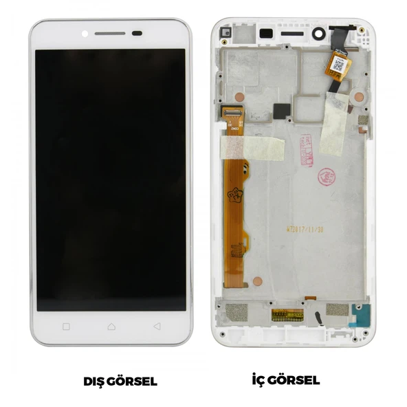 Teknonet Lenovo Vibe K5 A6020 Uyumlu Org Lcd+Dokunmatik+Çıtalı VR-18749 - Resim 2