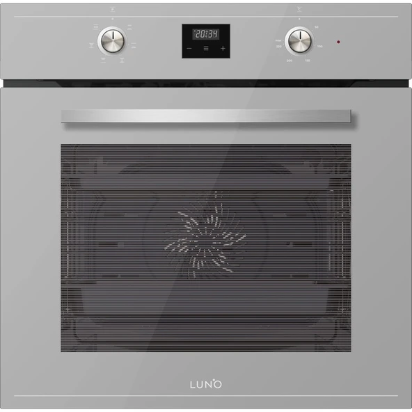 Silverline Luno Ankastre Gri Set ( 3420S Davlumbaz 6502S Fırın CS5335S Ocak ) - Resim 3