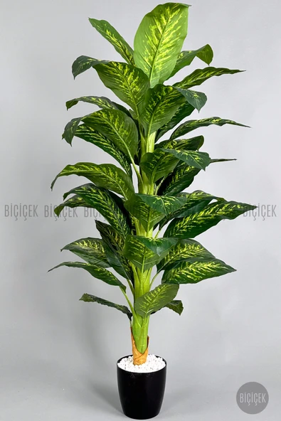 BİÇİÇEK Yapay Difenbahya Ağacı 170-200cm - Resim 7
