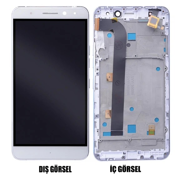 Teknonet General Mobile GM5 Plus Uyumlu Org Lcd+Dokunmatik+Çıtalı VR-9634 - Resim 2