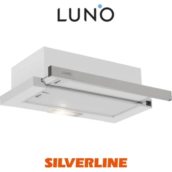 Silverline Luno 1390 Davlumbaz Motorlu Aspiratör ( Inox ) ürün görseli 1