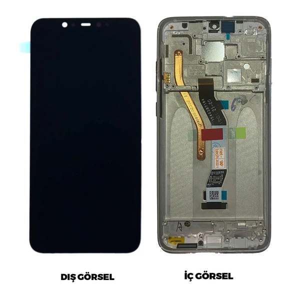 Teknonet Xiaomi Redmi Note 8 Pro Uyumlu Org Lcd+Dokunmatik+Çıtalı VR-20073 - 3