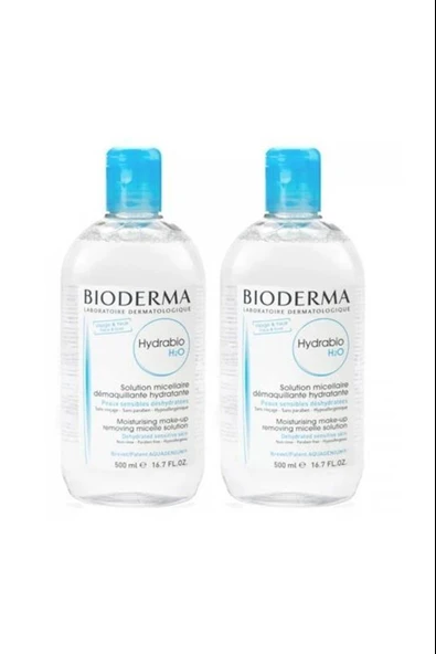 Bioderma Hydrabio H2O 2x500ml ürün görseli 1