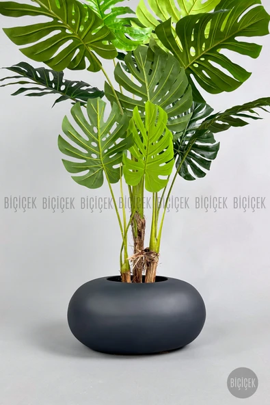 BİÇİÇEK Yapay Monstera Ağacı 150-170 cm - Resim 8