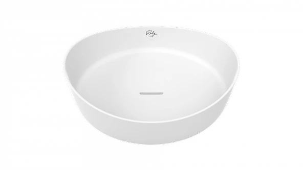 Creavit RB140 Ruby Sphere 40 cm Tezgah Üstü Lavabo Mat Beyaz - Resim 2