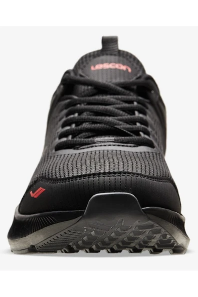 Zoom:3: Koşu Siyah Bordo Erkek Spor Ayakkabı - Resim 4