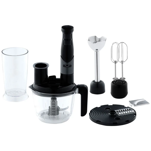 Vestel Siyah Ziyafet 8500 Dx Multi Blender Set Plastik  800 - 1200 Watt G 220 - 240 V Metal Resmi Dis ürün görseli