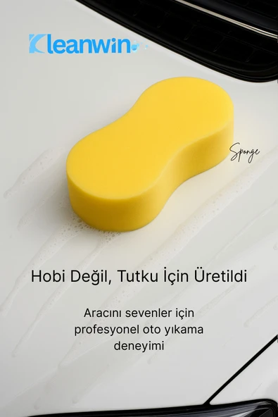 Kleanwin Sponge Oto Yıkama Süngeri | Araba Temizleme, Köpükleme ve Araç Yıkama Süngeri, Yumuşak Doku - Resim 8