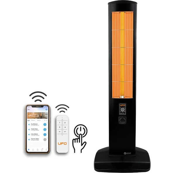 Ufo Erciyus Smart 2300 W Mobil Uyumlu Kule Tipi Isıtıcı ürün görseli