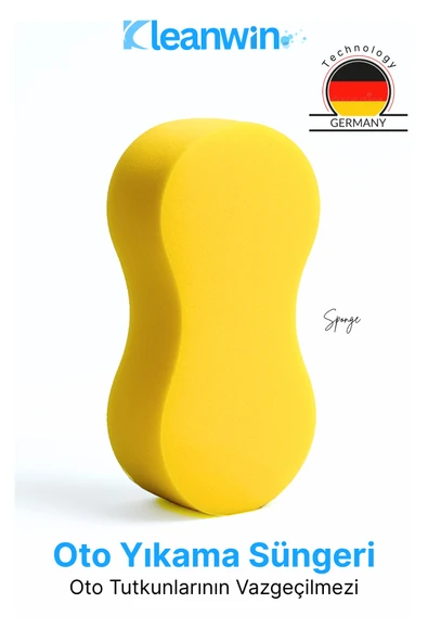 Kleanwin Sponge Oto Yıkama Süngeri | Araba Temizleme, Köpükleme ve Araç Yıkama Süngeri, Yumuşak Doku ürün görseli