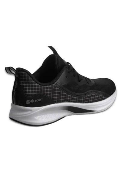 M.p 241-1602 Siyah Beyaz Erkek Bağcıklı Spor Ayakkabı - Resim 4