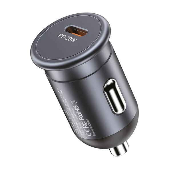 Nettech NT-CCH04 Type-C Pd 30W 1 Çıkışlı Araç Şarj Aleti NT-CCH04 ürün görseli 1