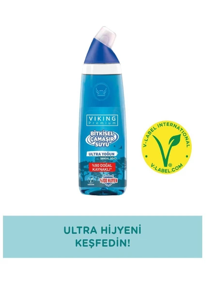 VİKİNG PREMİUM ULTRA ÇAMAŞIR SUYU SANDAL 750 ML ürün görseli