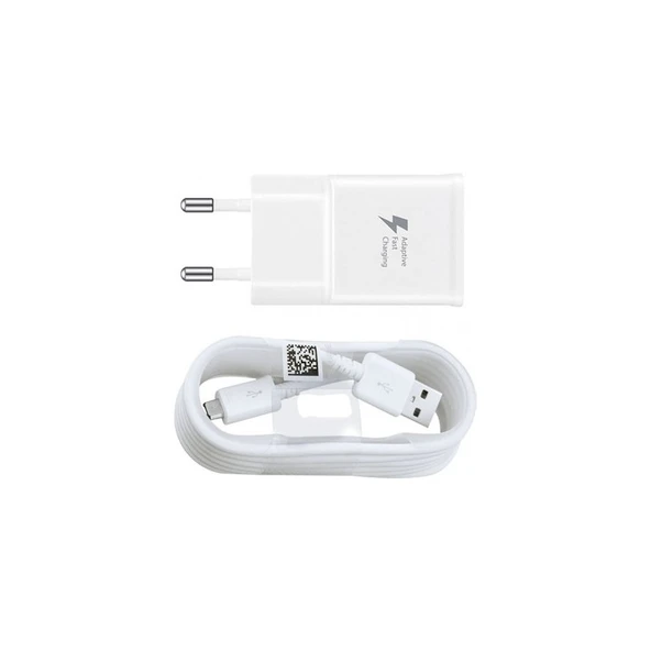 Samsung Galaxy Hızlı Orjinal Şarj Aleti Micro Uclu Samsung Şarj Aleti Cihazı 2.0A - Resim 2