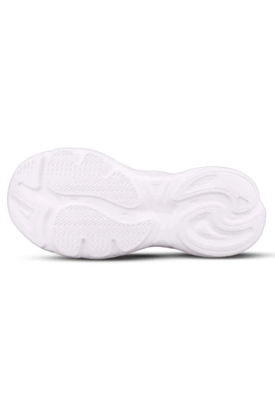 Mp 242-2076, Siyah Kadın Bağcıklı Spor Ayakkabı - Resim 4