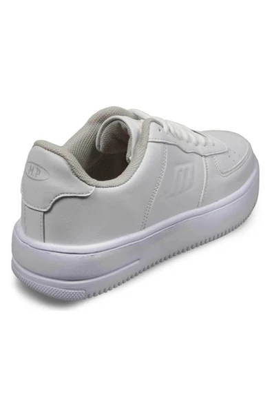Mp 242-1082 Beyaz Erkek Bağcıklı Spor Ayakkabı - Resim 3