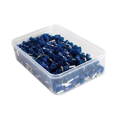 Eurowest 2,50mm Mavi İzoleli Yüksük ( 1 Kutu 500 Adet ) - Resim 2