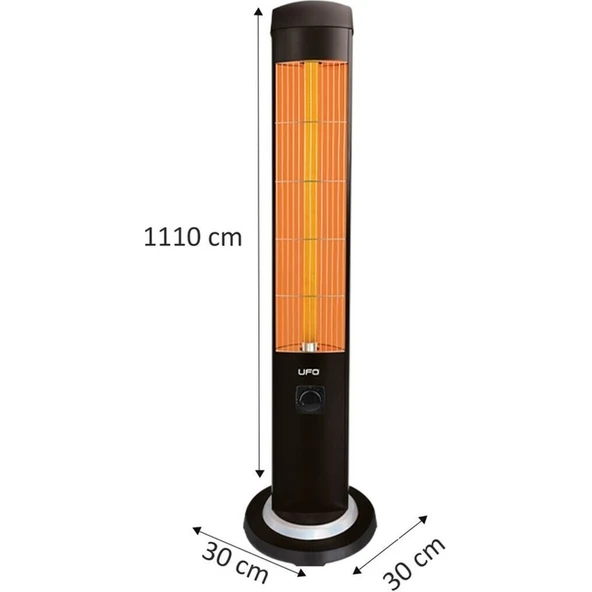 Term 2300W Kule Tipi Isıtıcı - Resim 2