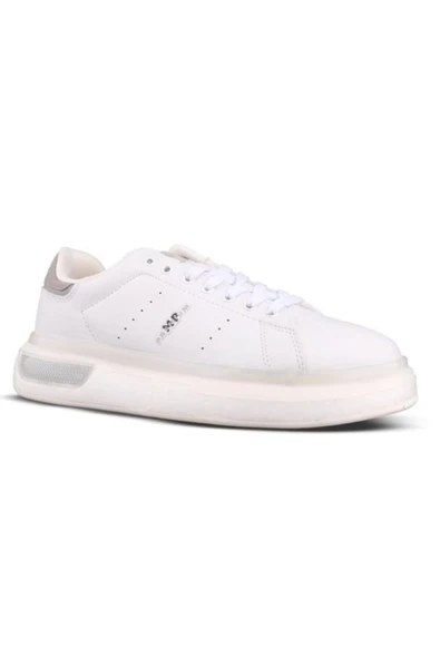 Mp 242-1875 Beyaz Günlük Yürüyüş Erkek Spor Ayakkabı - Resim 3