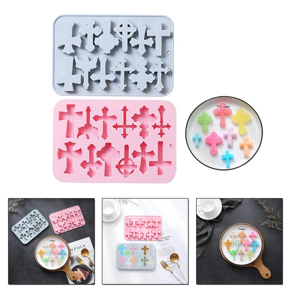 Silikon Hac Şekilleri Çikolata Ve Jelibon Kalıbı 12 Li ürün görseli