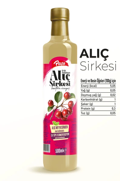 Alıç Sirkesi 500 ml - Resim 3