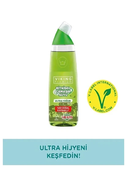 VİKİNG PREMİUM ULTRA ÇAMAŞIR SUYU AMBER 750 ML - Resim 2